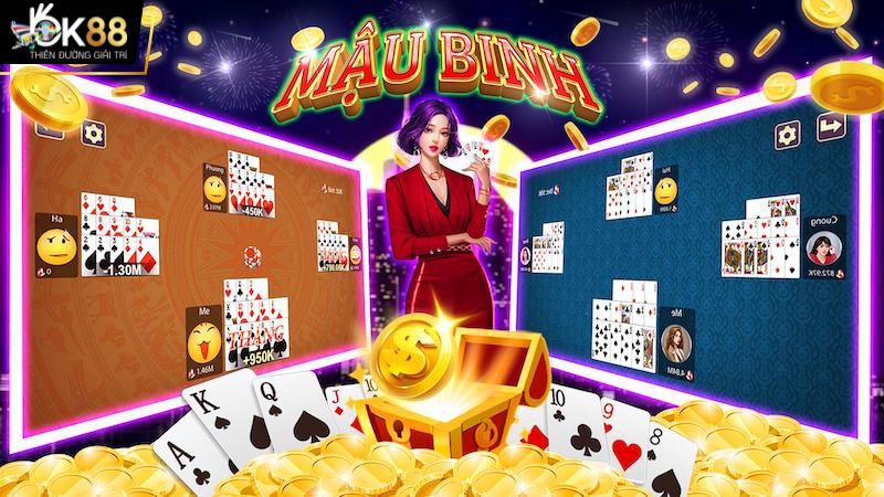 Mậu binh hay Binh xập xám là game bài phổ biến, có nguồn gốc từ Trung Hoa